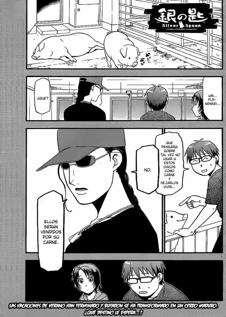 Página 21 — Silver Spoon Capítulo 23