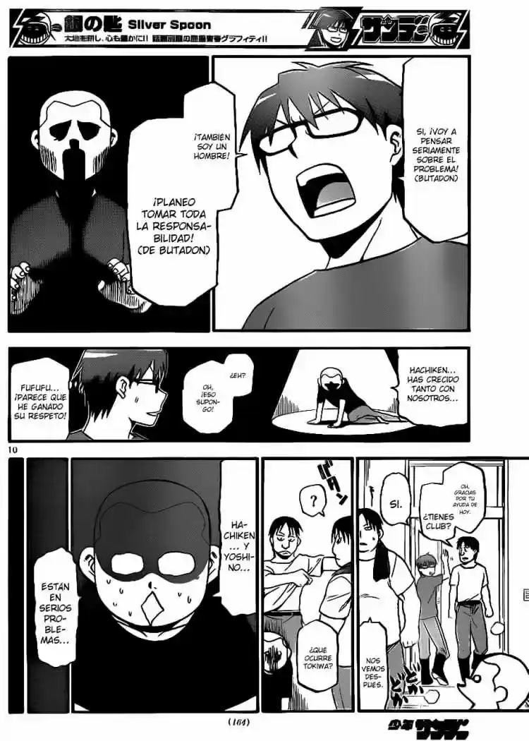 Página 30 — Silver Spoon Capítulo 25
