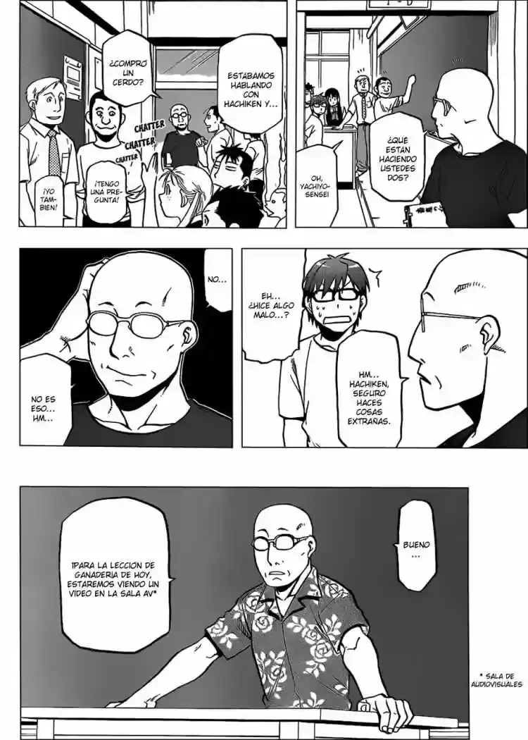 Página 31 — Silver Spoon Capítulo 26