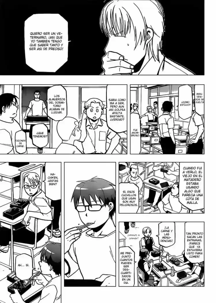 Página 38 — Silver Spoon Capítulo 26