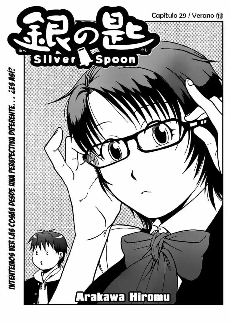 Página 4 — Silver Spoon Capítulo 29