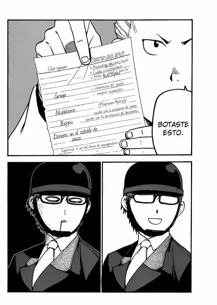 Página 34 — Silver Spoon Capítulo 46