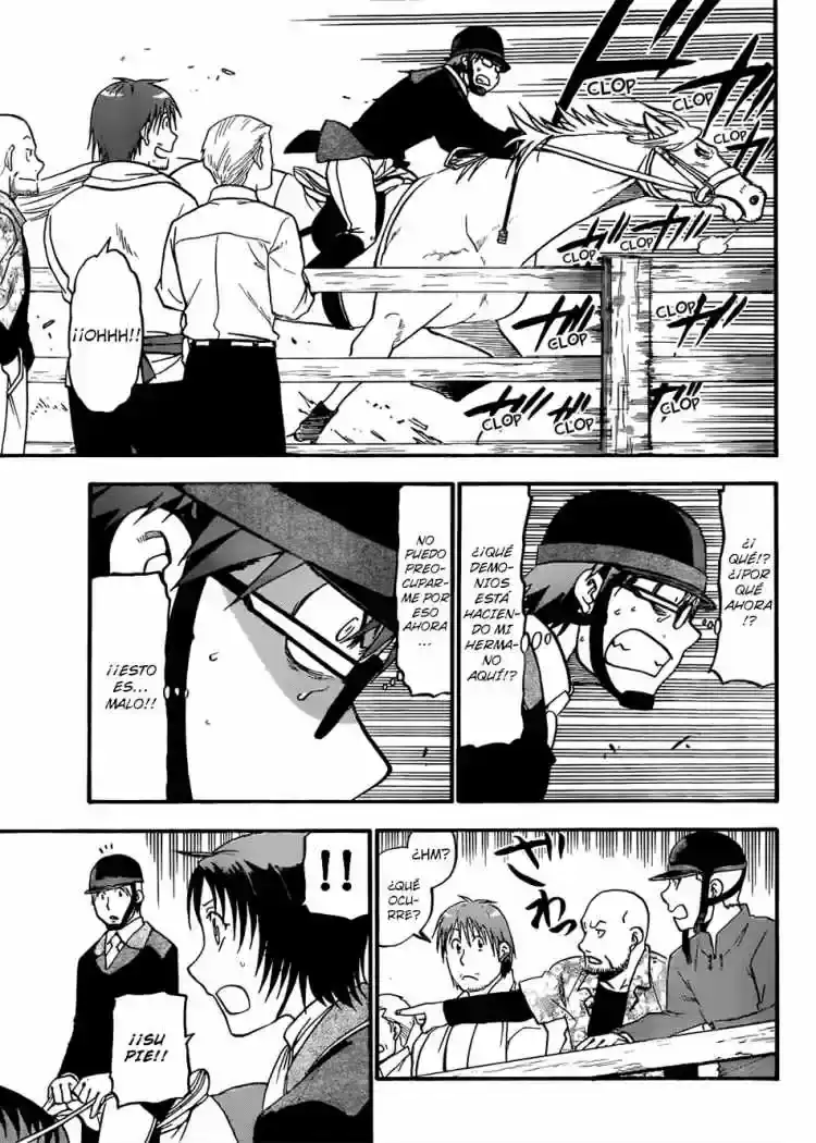 Página 37 — Silver Spoon Capítulo 47