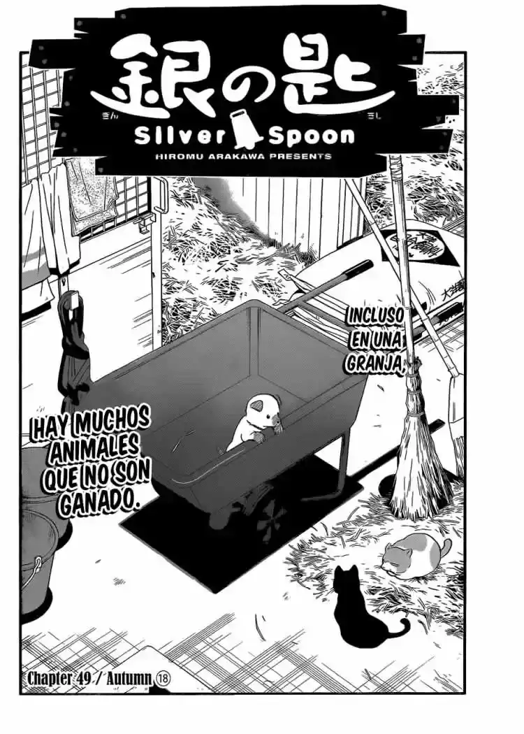 Página 5 — Silver Spoon Capítulo 49