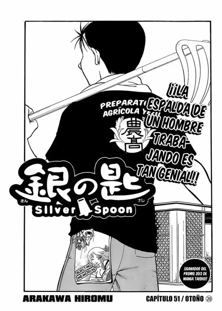 Página 8 — Silver Spoon Capítulo 51