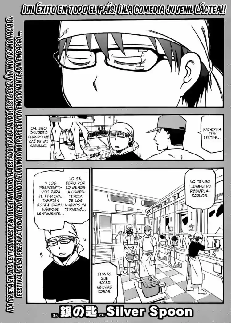 Página 21 — Silver Spoon Capítulo 51