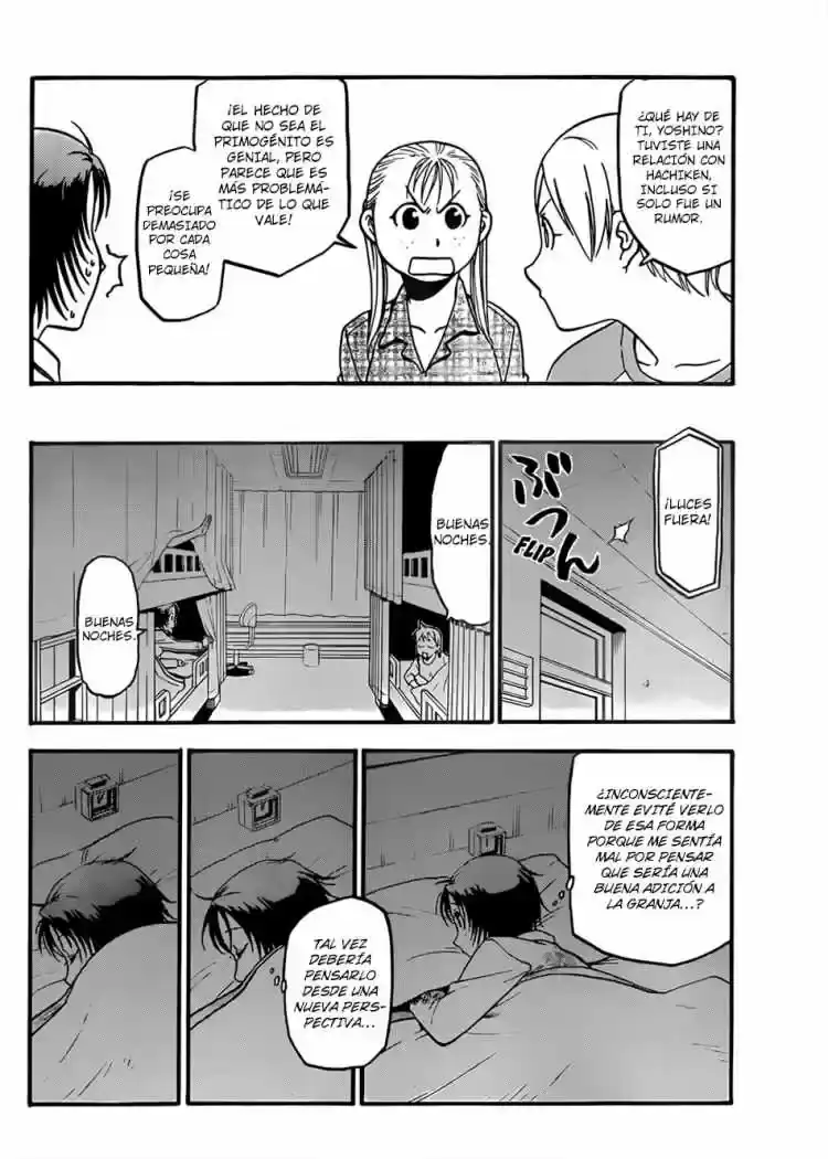 Página 32 — Silver Spoon Capítulo 52