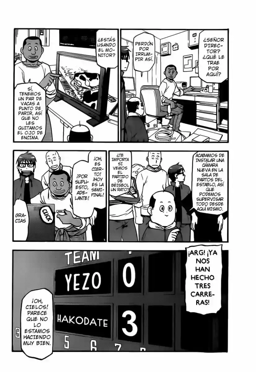 Página 6 — Silver Spoon Capítulo 60