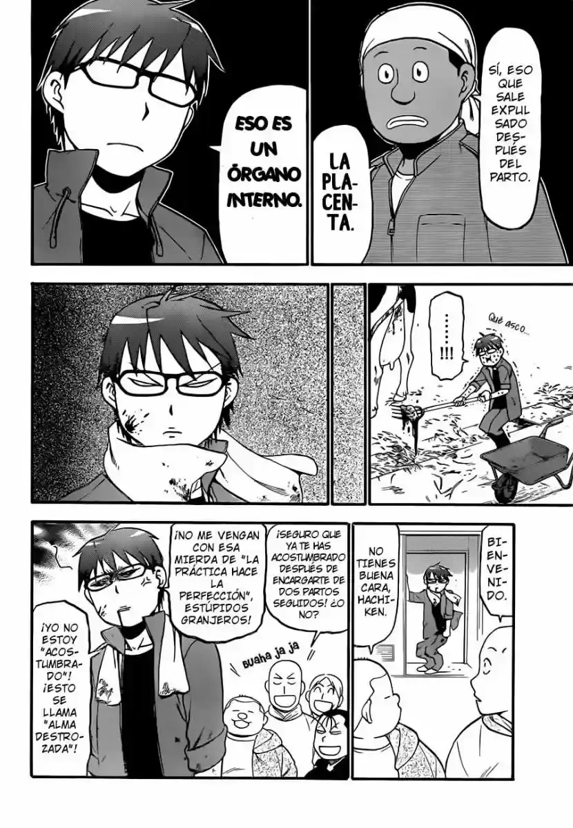 Página 14 — Silver Spoon Capítulo 60