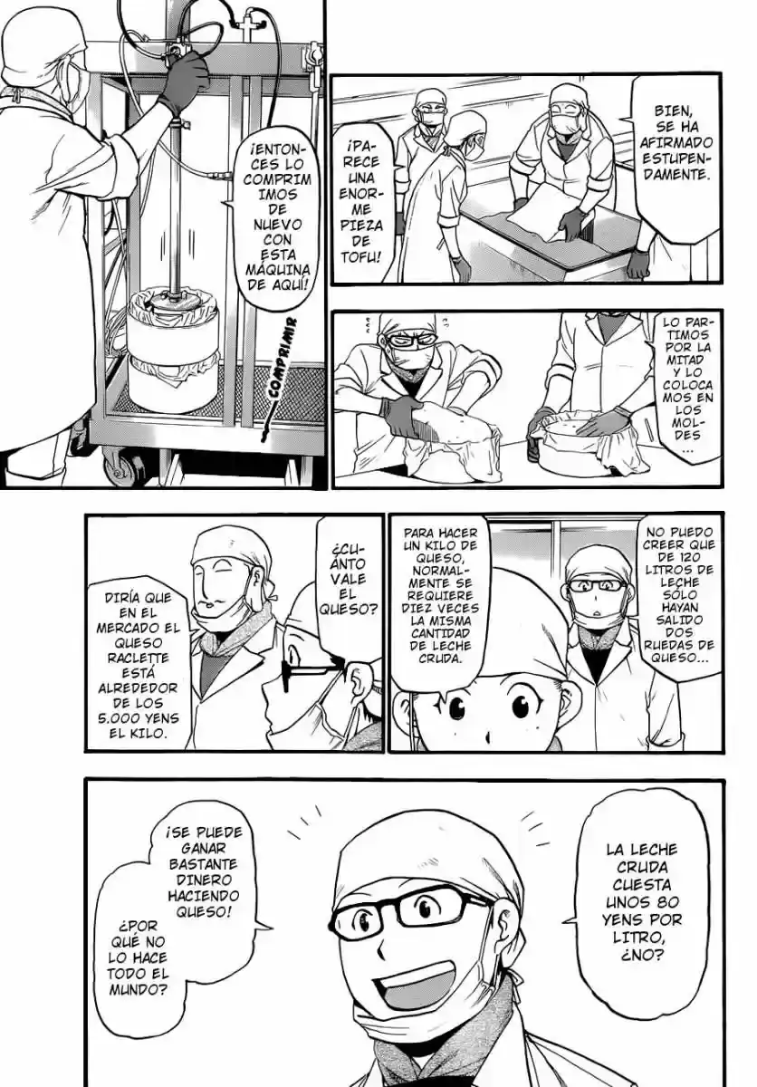 Página 34 — Silver Spoon Capítulo 62