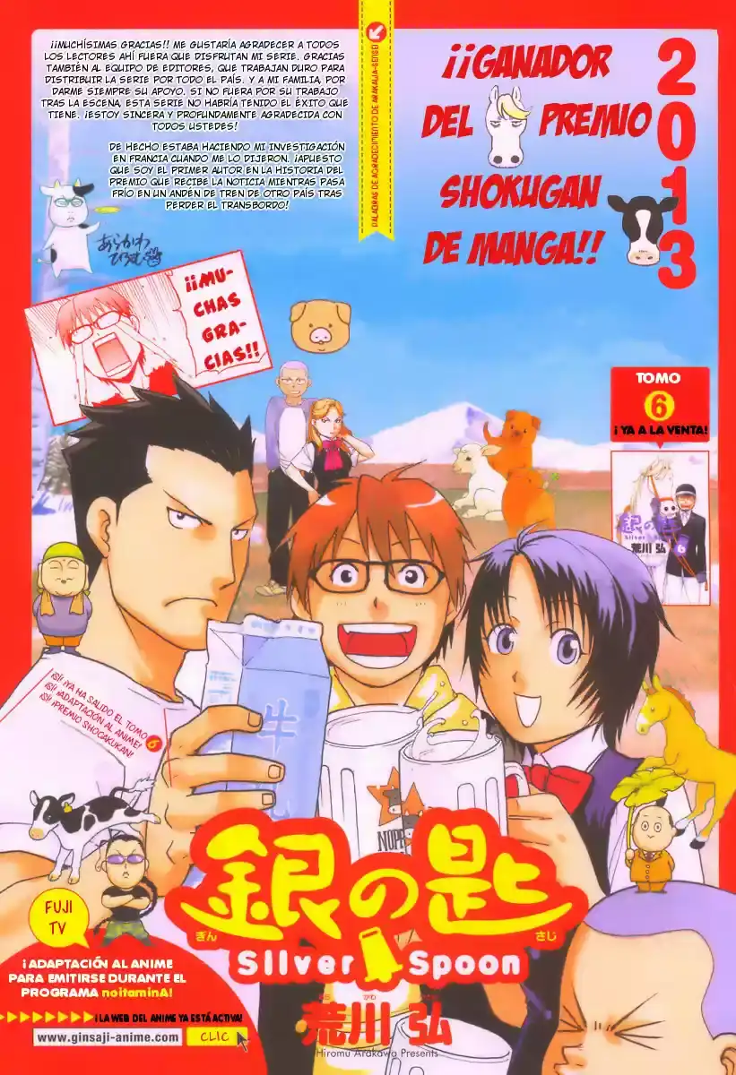 Página 41 — Silver Spoon Capítulo 66.5