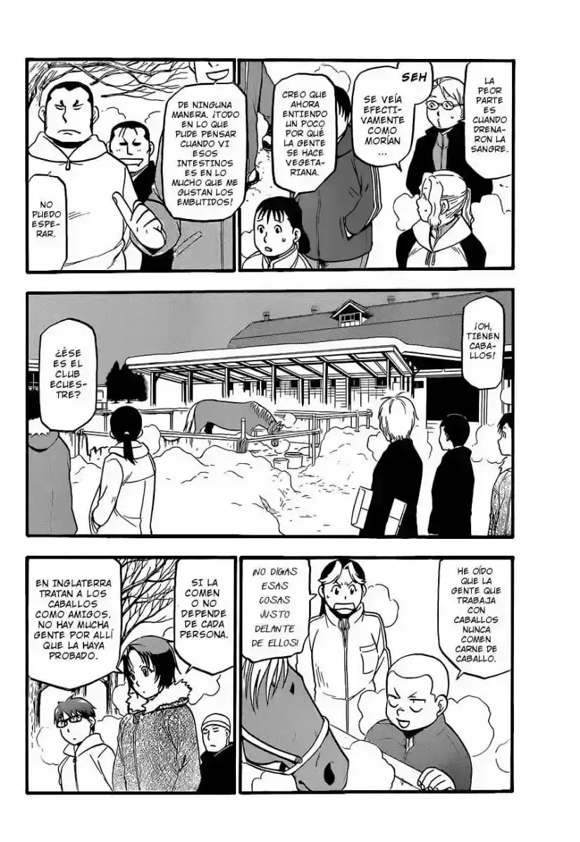 Página 16 — Silver Spoon Capítulo 77