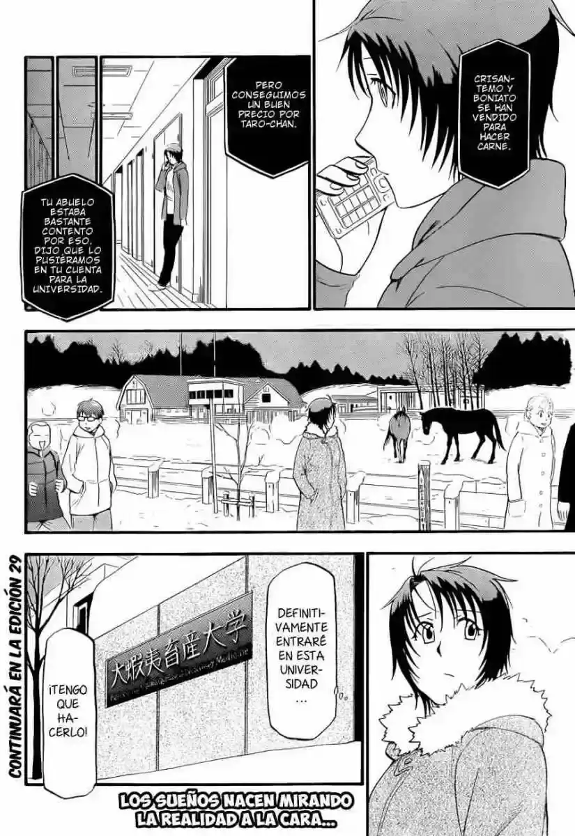 Página 37 — Silver Spoon Capítulo 77