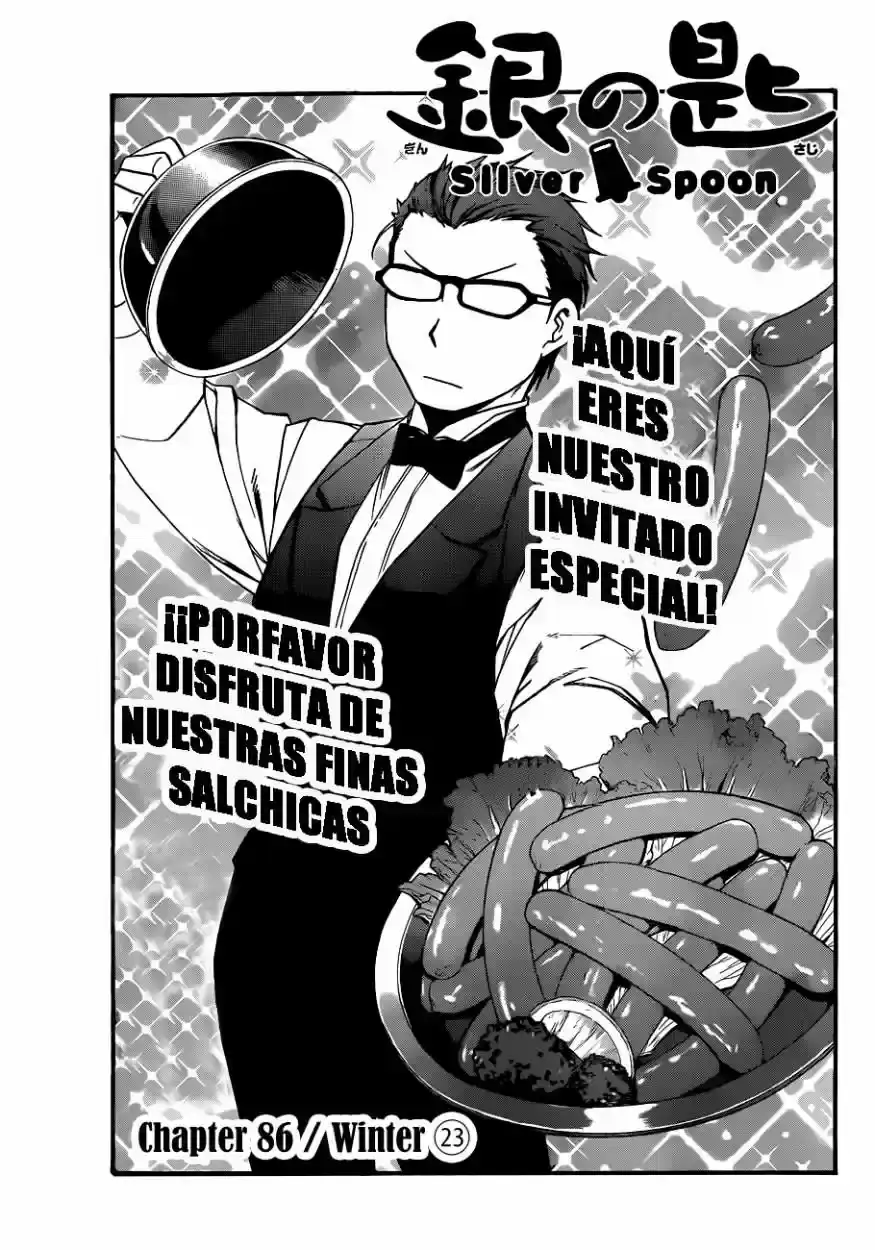 Página 27 — Silver Spoon Capítulo 86