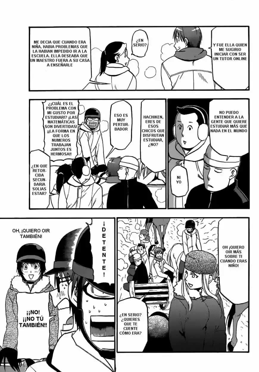 Página 10 — Silver Spoon Capítulo 87