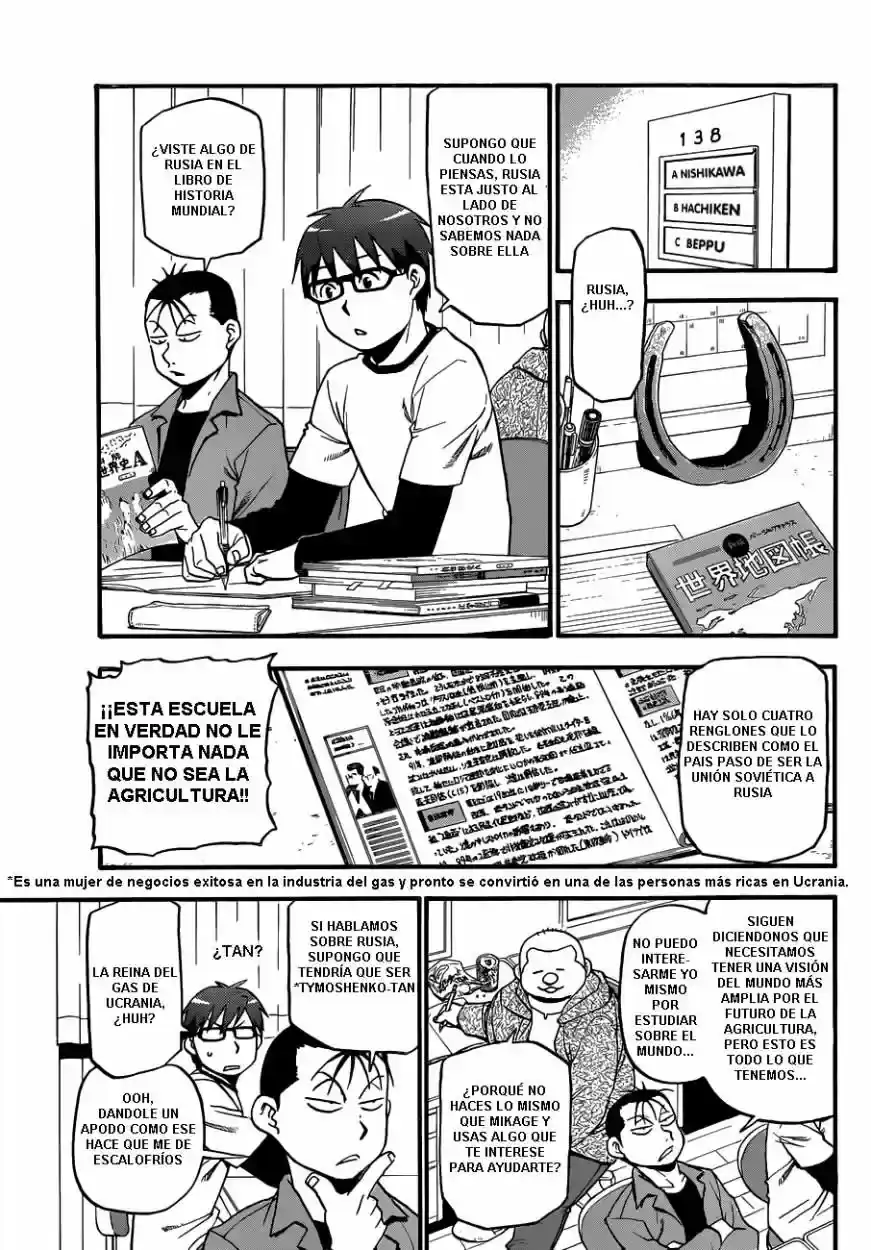Página 33 — Silver Spoon Capítulo 87