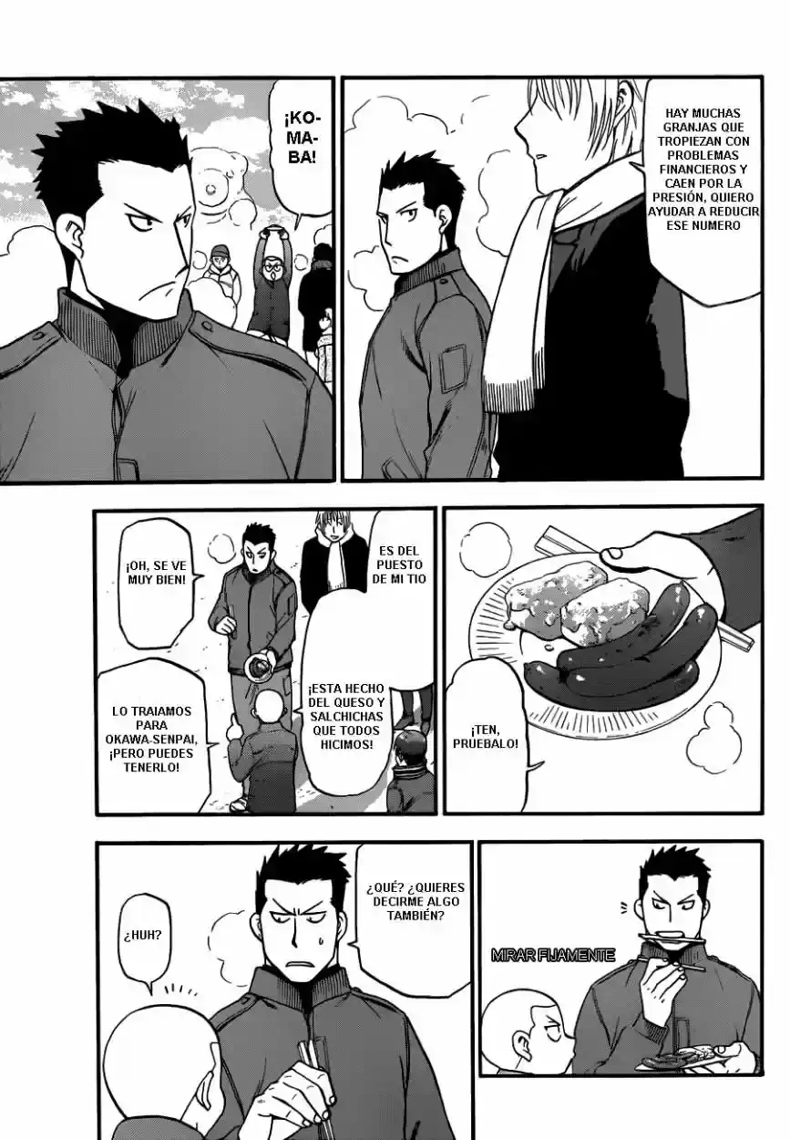 Página 12 — Silver Spoon Capítulo 88