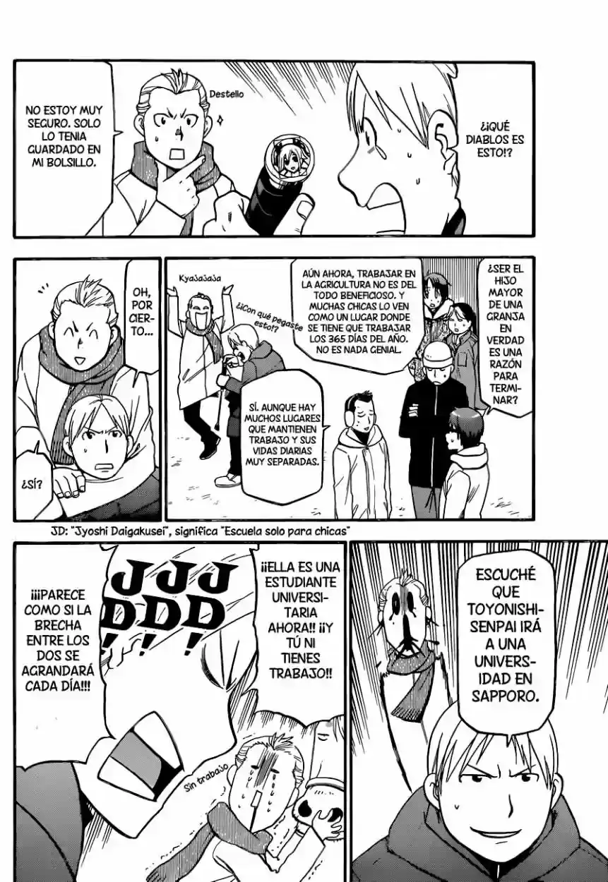 Página 34 — Silver Spoon Capítulo 90