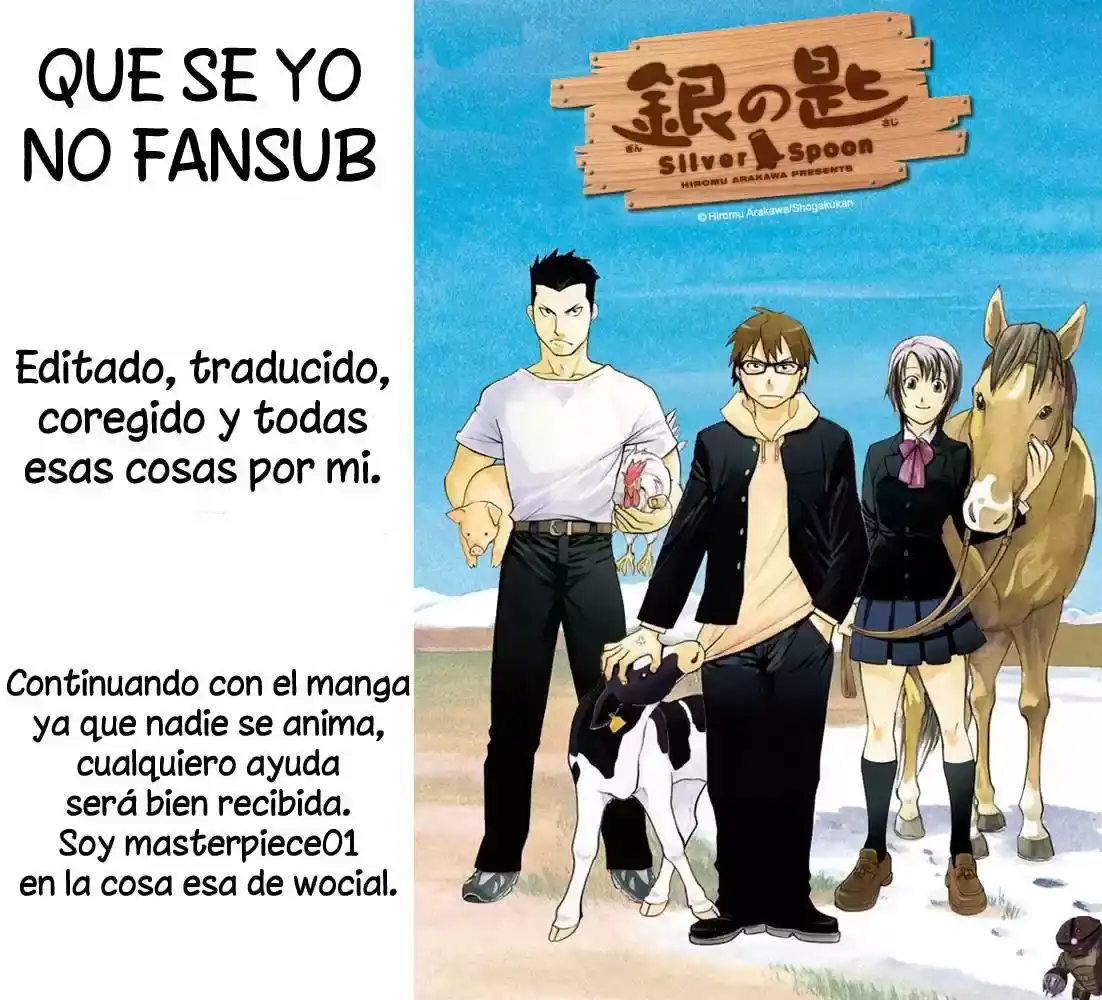 Página 1 — Silver Spoon Capítulo 91