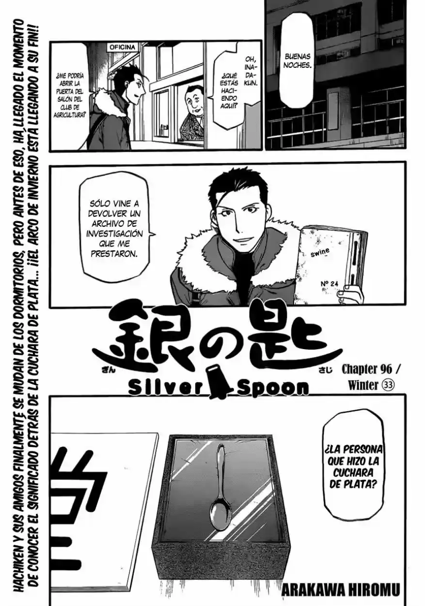 Página 2 — Silver Spoon Capítulo 96
