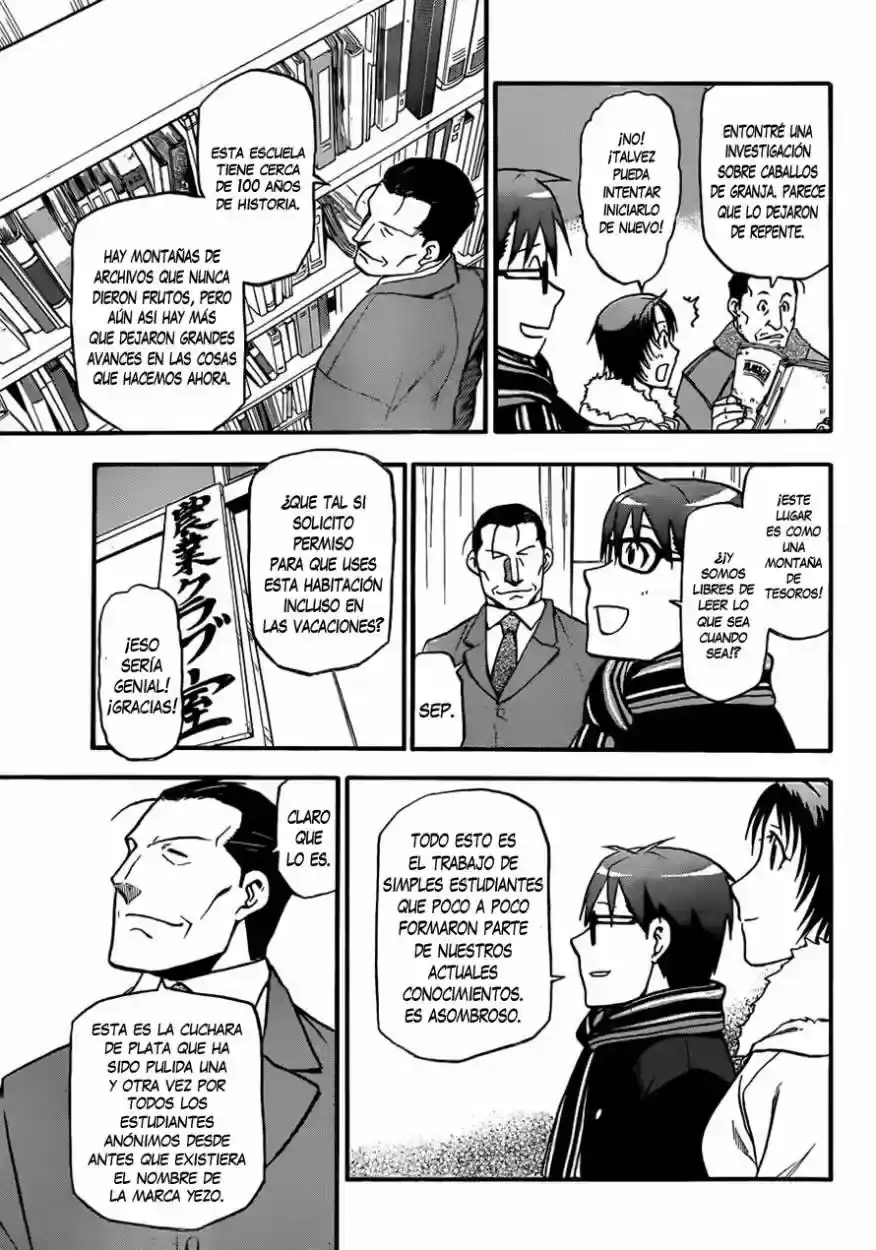 Página 14 — Silver Spoon Capítulo 96