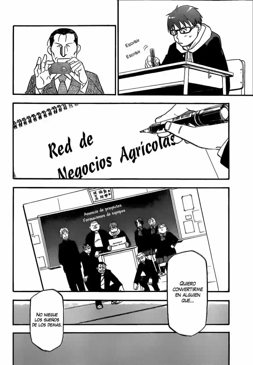 Página 34 — Silver Spoon Capítulo 97