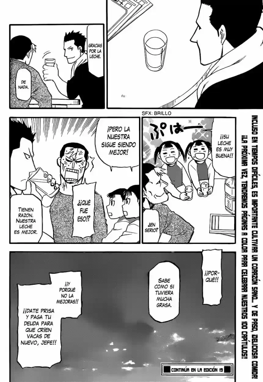 Página 18 — Silver Spoon Capítulo 99
