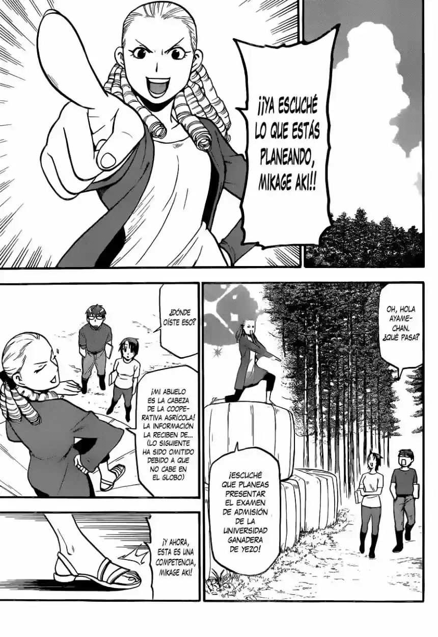 Página 25 — Silver Spoon Capítulo 100