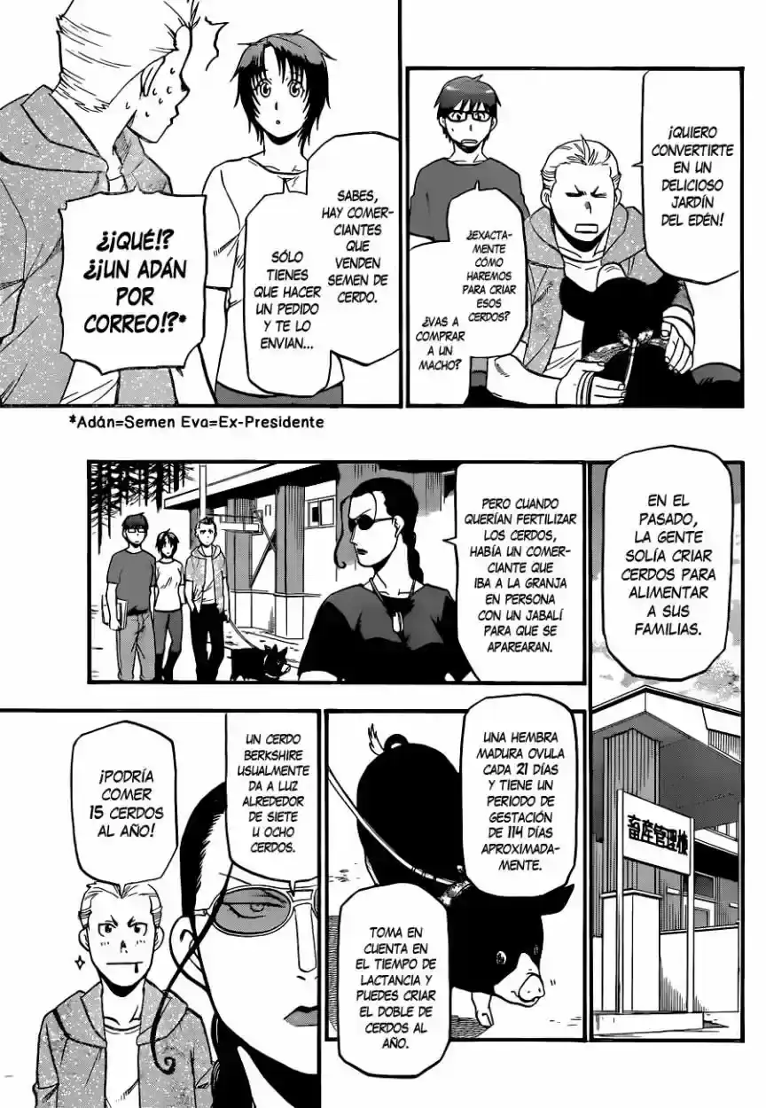 Página 35 — Silver Spoon Capítulo 100