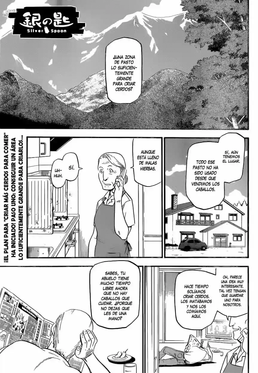 Página 21 — Silver Spoon Capítulo 101