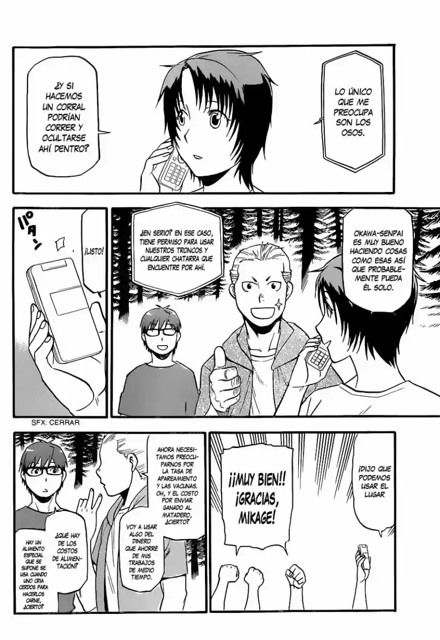 Página 22 — Silver Spoon Capítulo 101