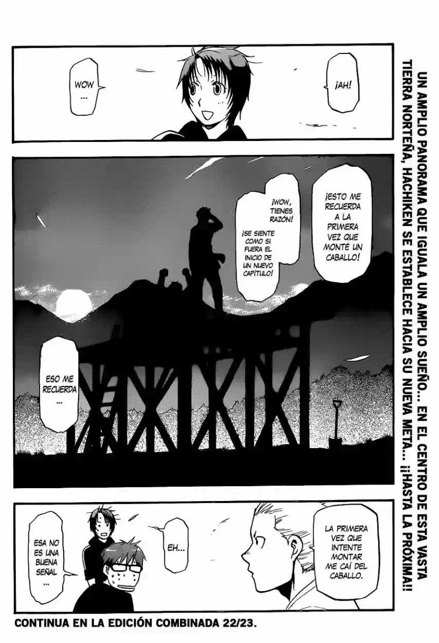 Página 38 — Silver Spoon Capítulo 101