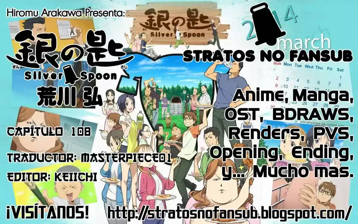 Página 1 — Silver Spoon Capítulo 108