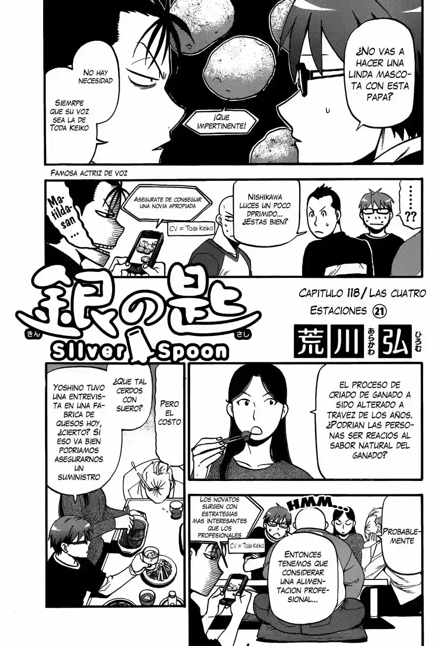 Página 29 — Silver Spoon Capítulo 118