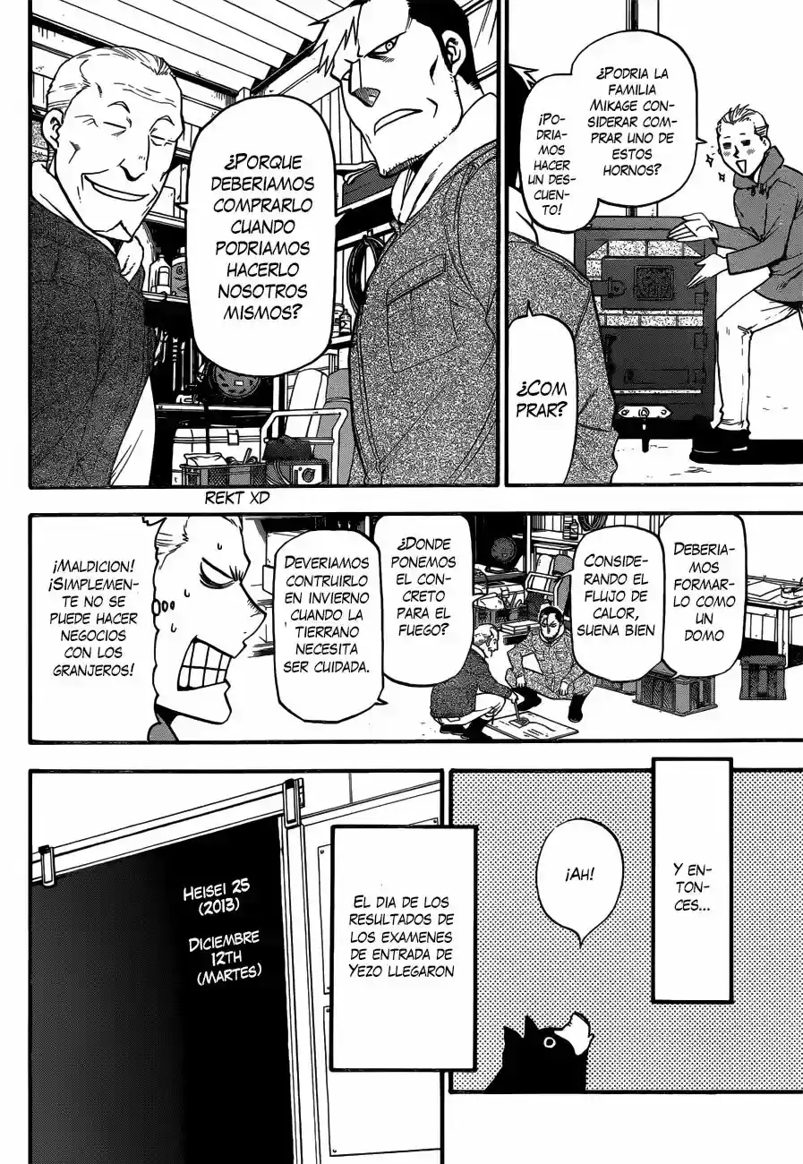 Página 40 — Silver Spoon Capítulo 118