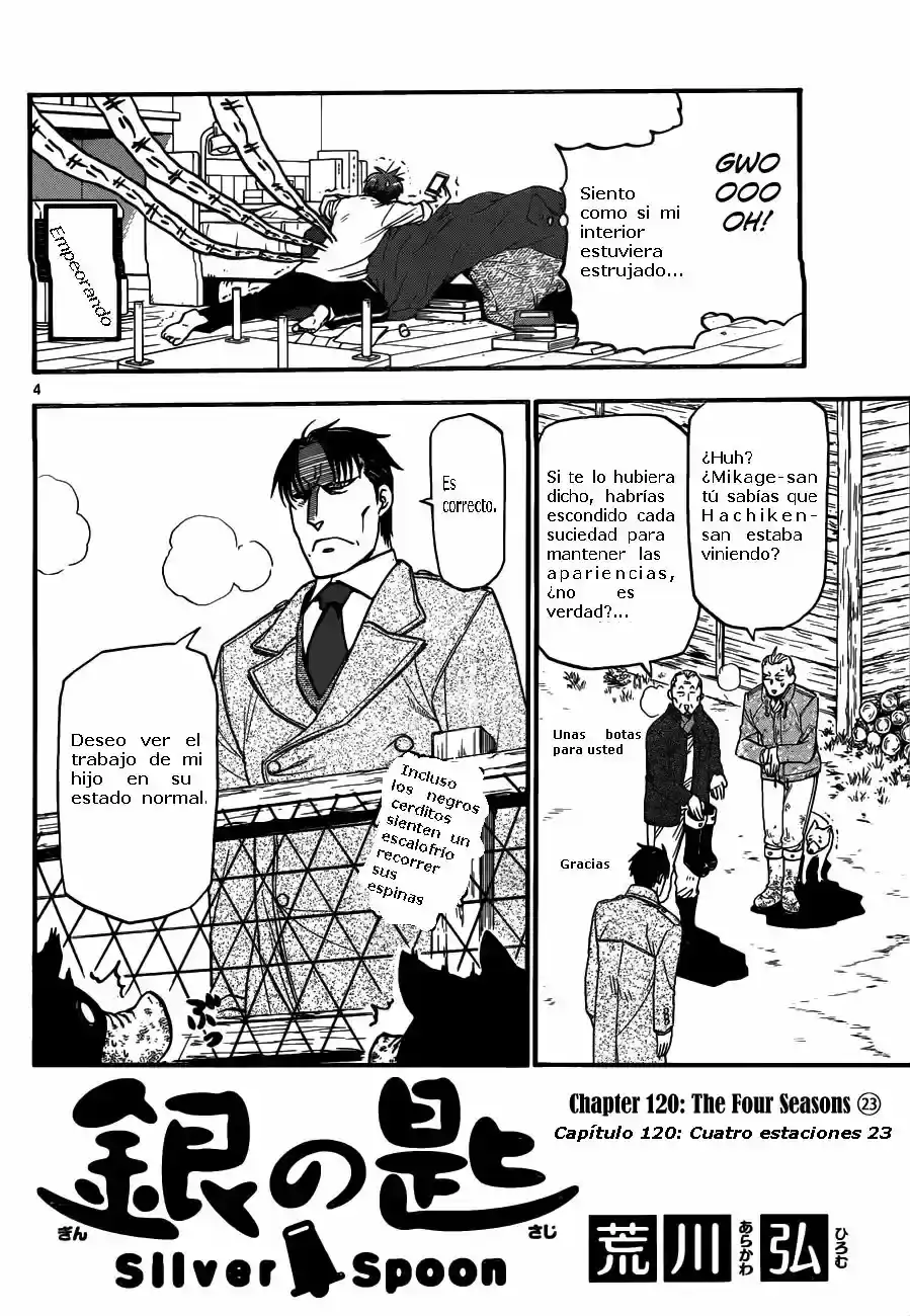 Página 27 — Silver Spoon Capítulo 120