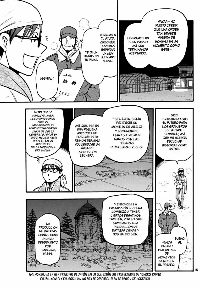 Página 36 — Silver Spoon Capítulo 121