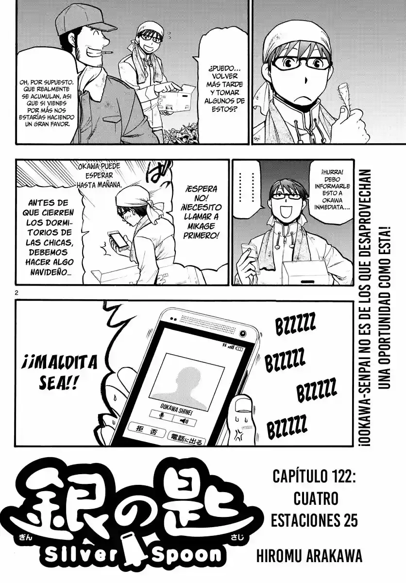 Página 23 — Silver Spoon Capítulo 122