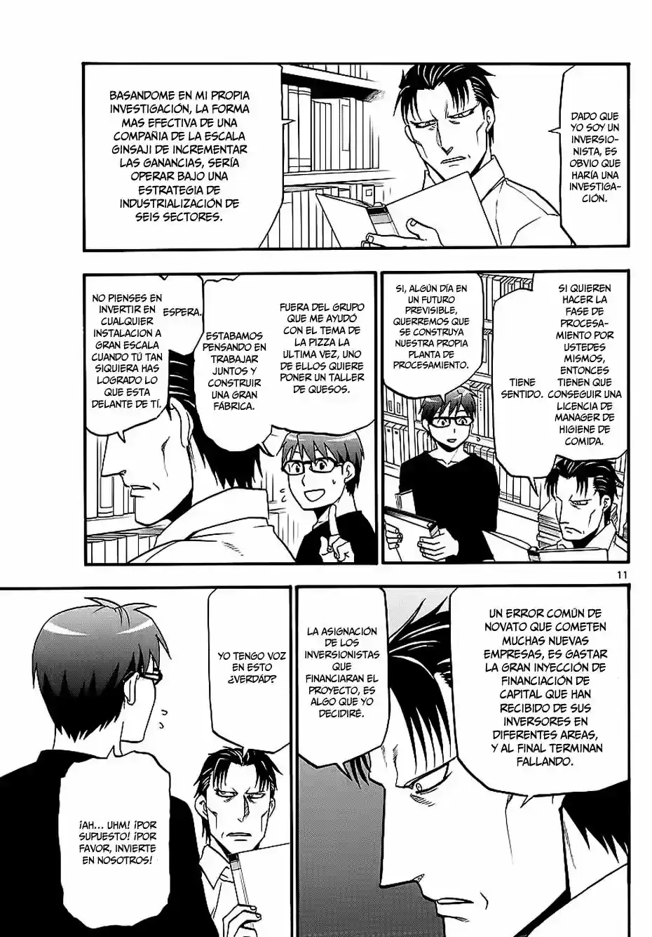 Página 12 — Silver Spoon Capítulo 123