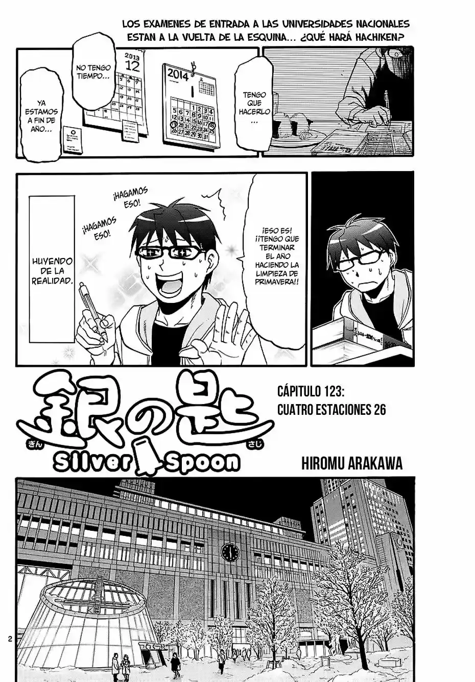 Página 22 — Silver Spoon Capítulo 123
