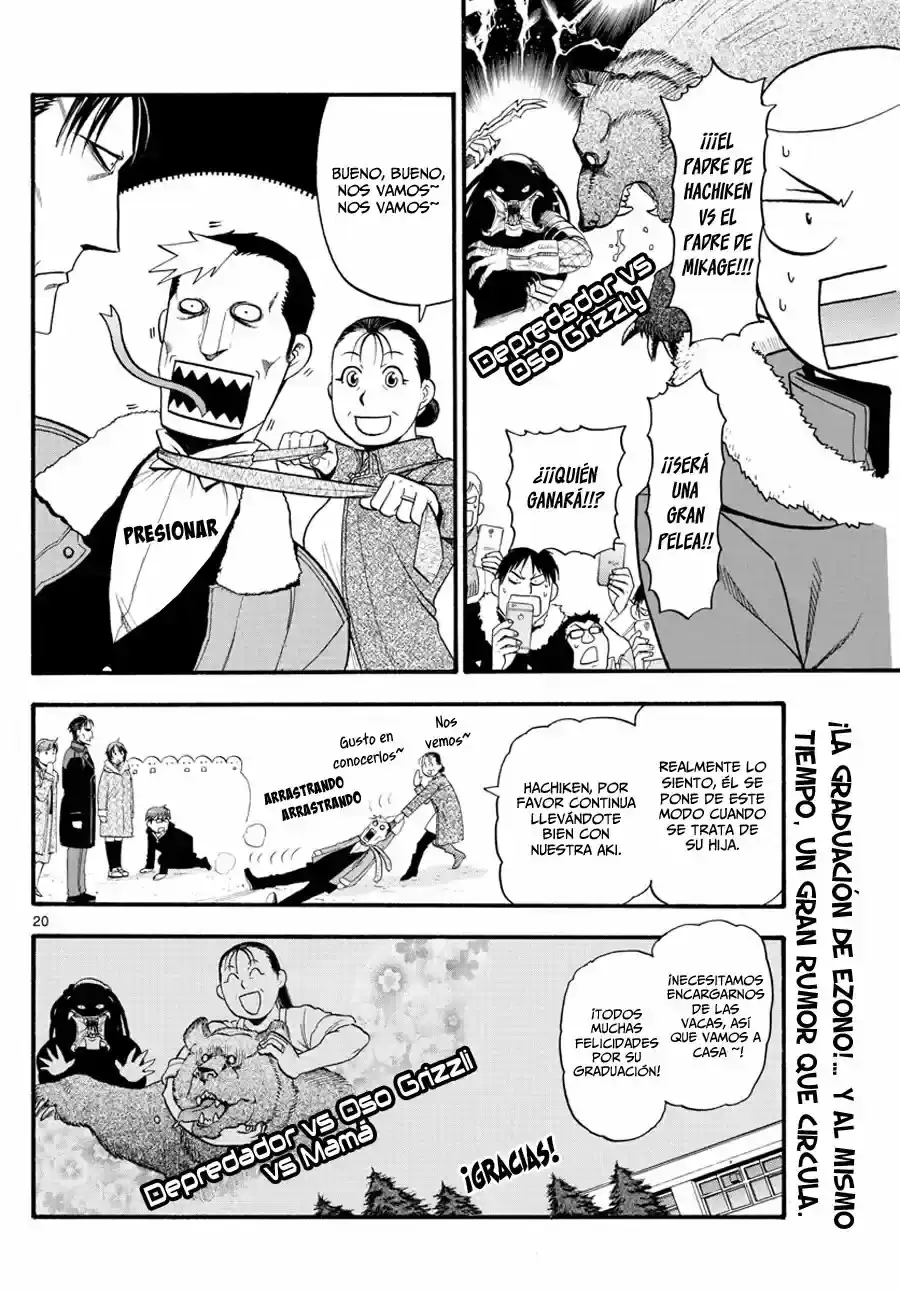 Página 20 — Silver Spoon Capítulo 127