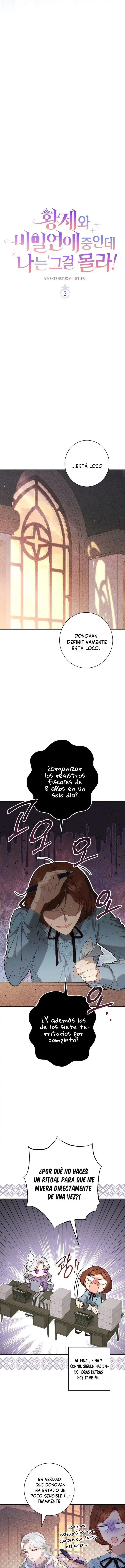 Página 5 — Sin saberlo, tengo un romance secreto con el emperador Capítulo 3
