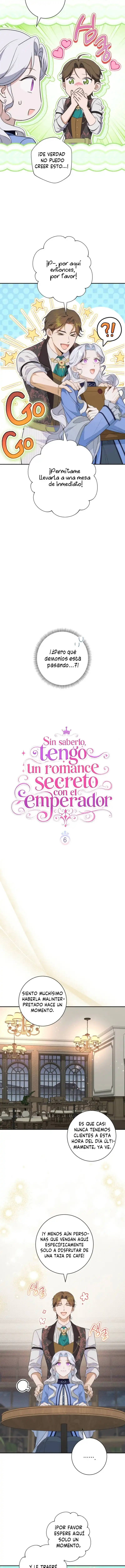 Página 3 — Sin saberlo, tengo un romance secreto con el emperador Capítulo 6