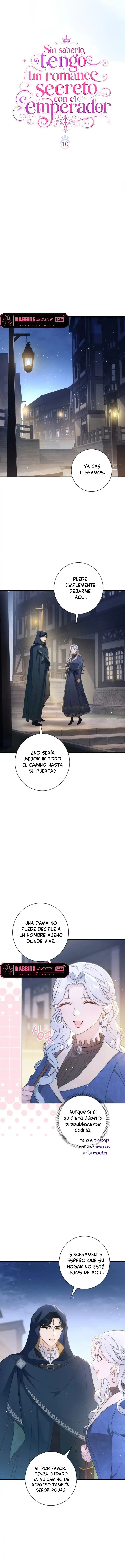 Página 9 — Sin saberlo, tengo un romance secreto con el emperador Capítulo 10