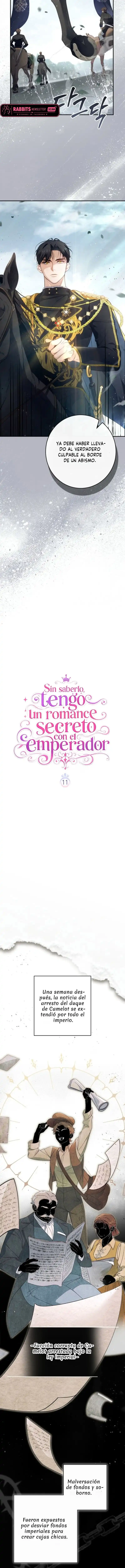 Página 5 — Sin saberlo, tengo un romance secreto con el emperador Capítulo 11