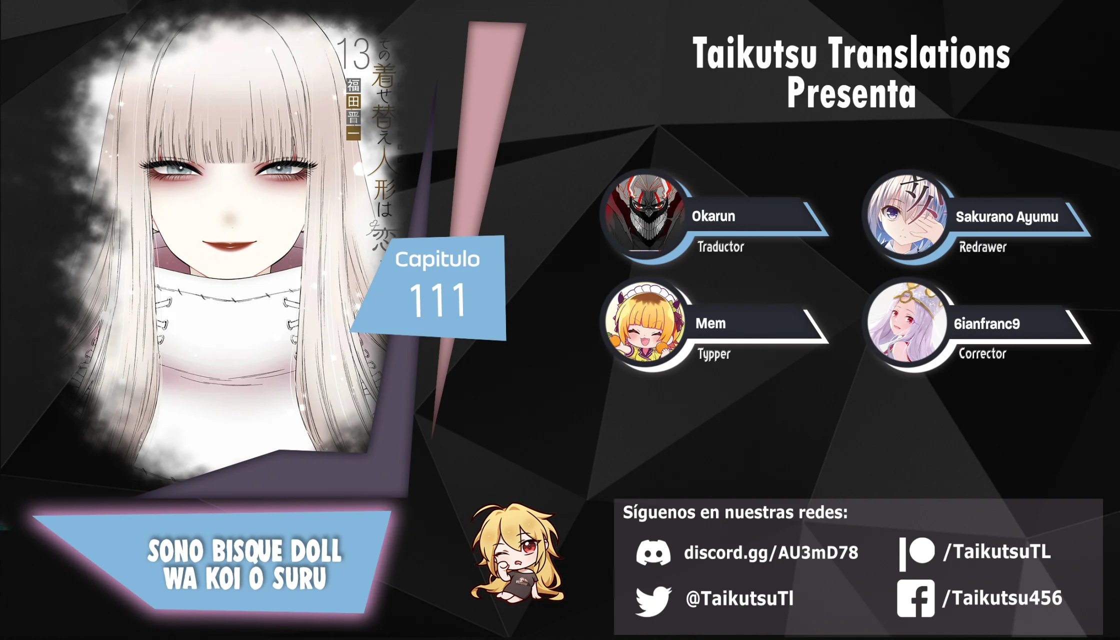 Página 1 — Sono Bisque Doll wa Koi wo Suru Capítulo 111