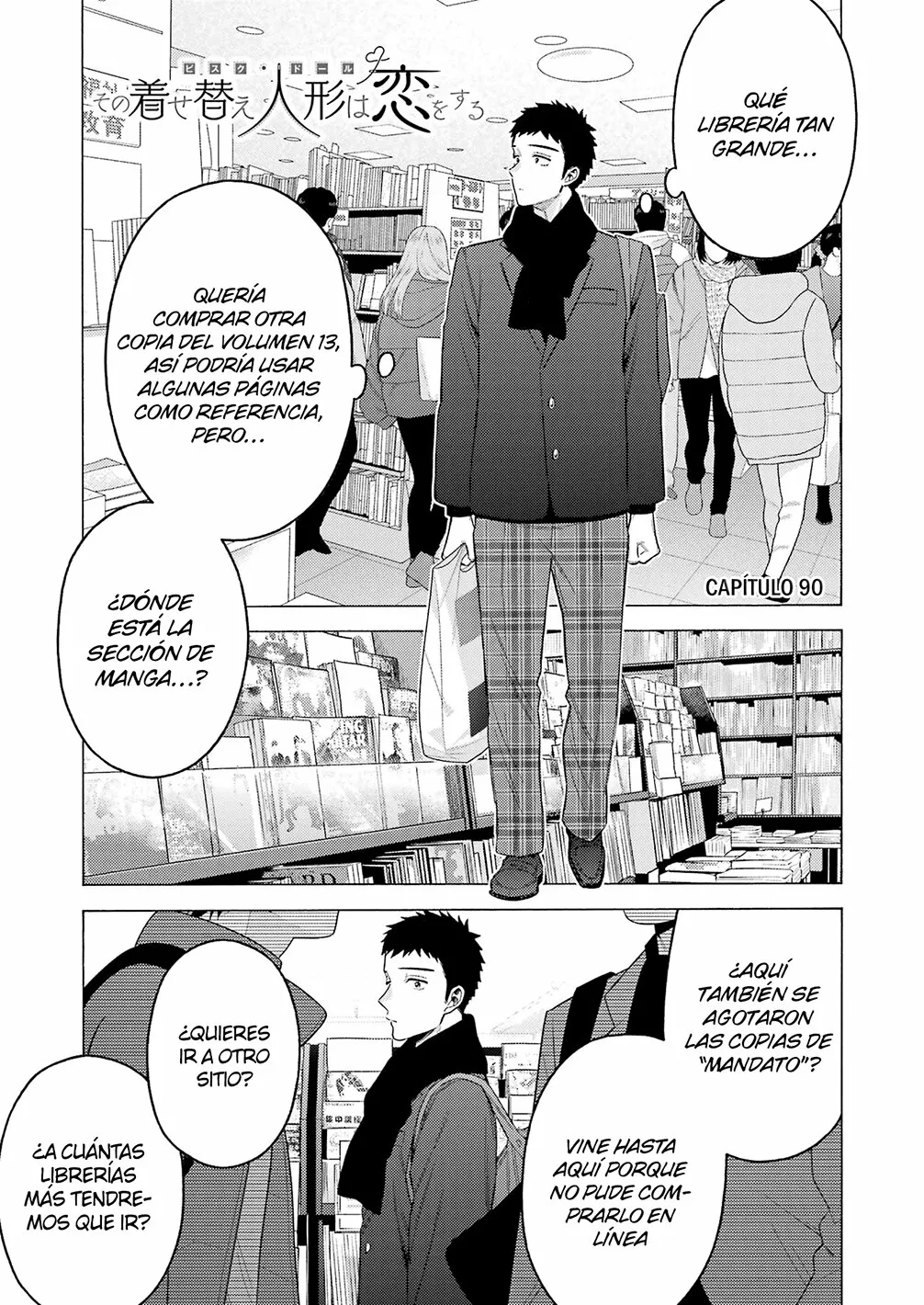 Página 3 — Sono Bisque Doll wa Koi wo Suru Capítulo 90