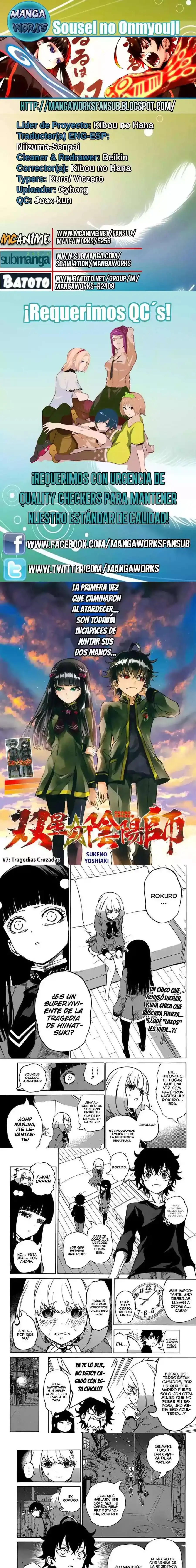 Página 1 — Sousei no Onmyouji Capítulo 7
