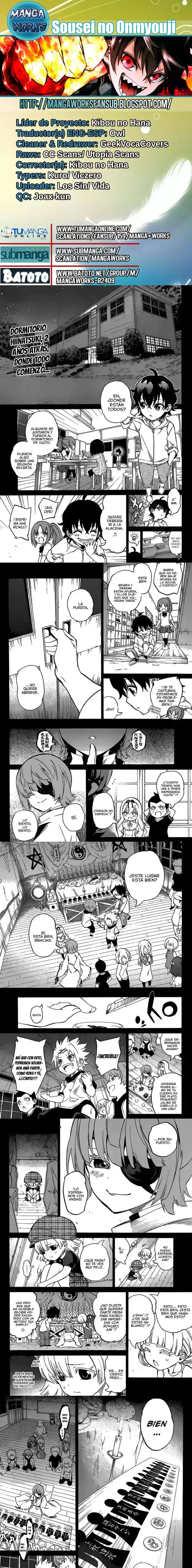 Página 1 — Sousei no Onmyouji Capítulo 10
