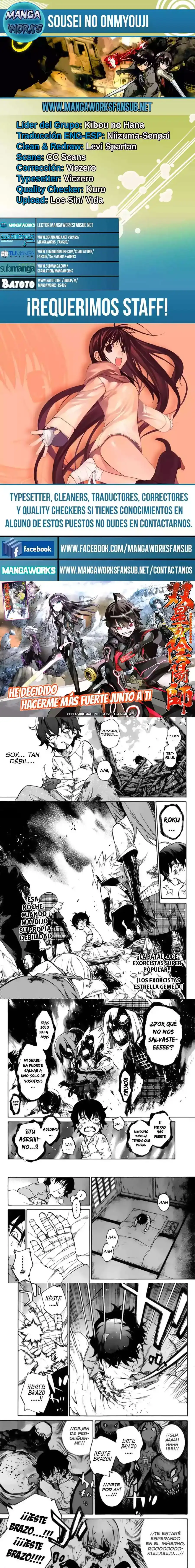 Página 1 — Sousei no Onmyouji Capítulo 13